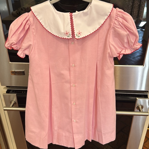 The Proper Peony - NWT - Paulina Pink/Red Bow Dress - Size: 5T - Picture 4 of 6